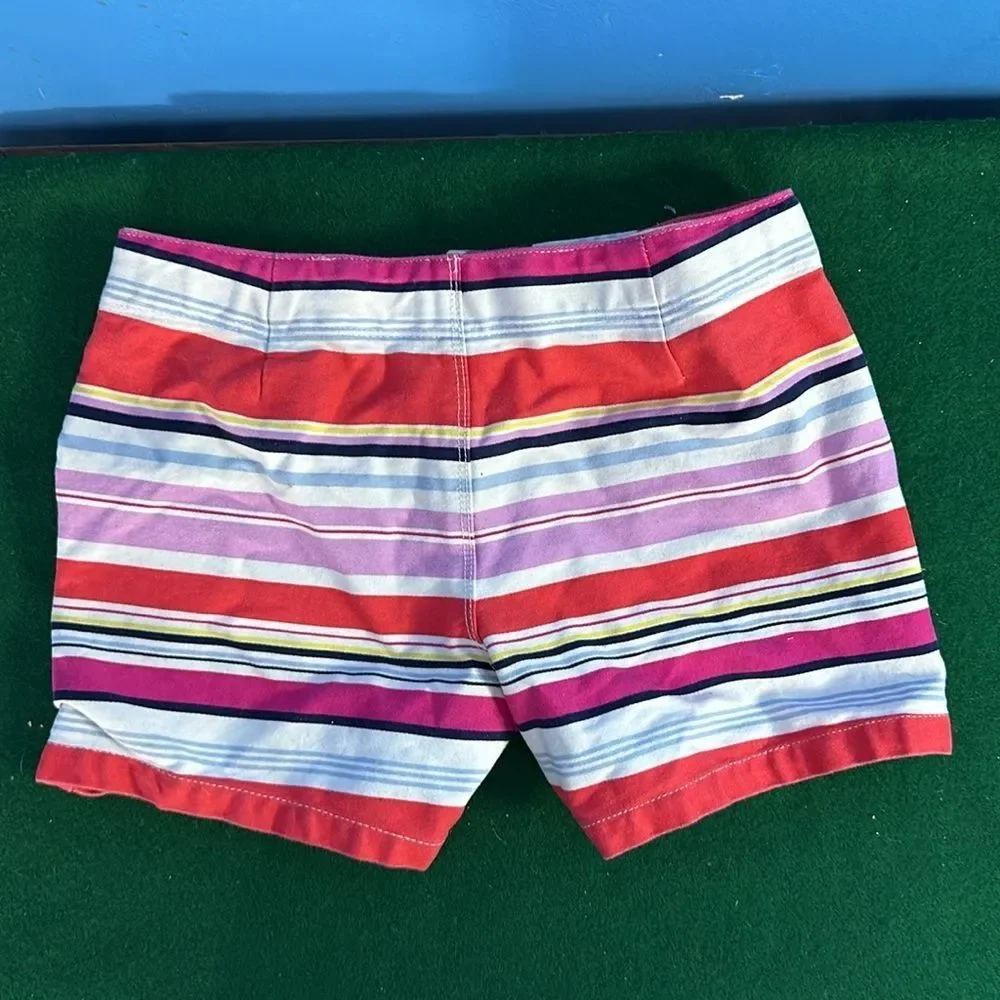 Gymboree Children’s Stripe Shorts – Adjustable Waist – Multicolor – Size 8